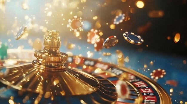 rtp8000 slot live-dealer studio with professional lighting, multiple camera angles, and dealer at blackjack table